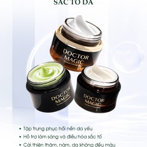 BỘ N3 -BỘ KEM DƯỠNG HỖ TRỢ CẢI THIỆN DA NÁM, TÀN NHANG, ĐỒI MỒI
